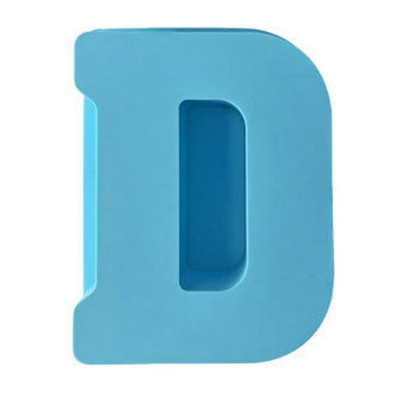 Alphabet Cake Baking Mould, English Letter Mould, Silicone Letter Mould for Resin Art, Soap and Candle Making, Reusable Blue Silicone Mould for Epoxy, Wax, Desktop Decoration, 1pc