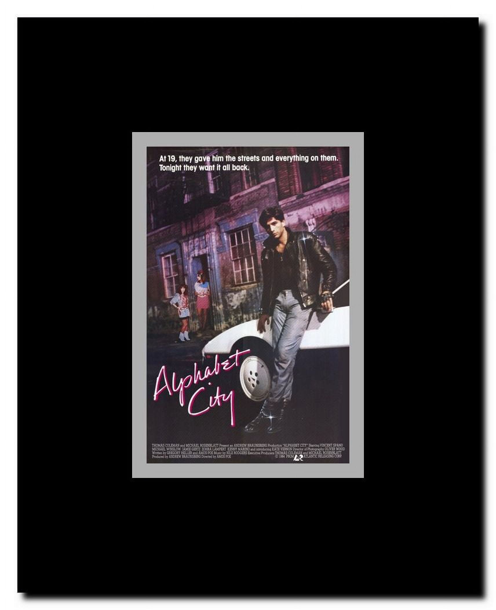 Alphabet City Framed Movie Poster