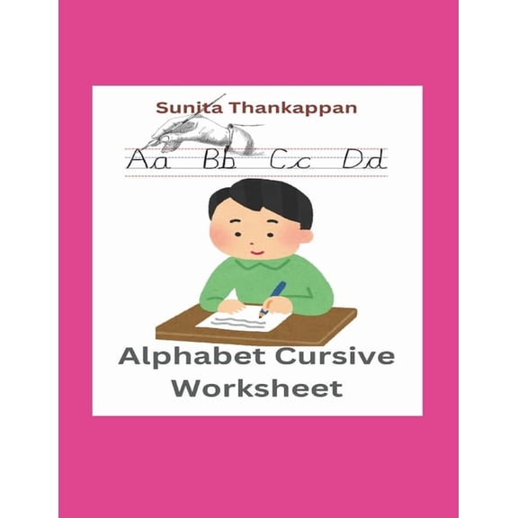 Alphabet A to Z Alphabet Cursive worksheet, Book 2, (Paperback)