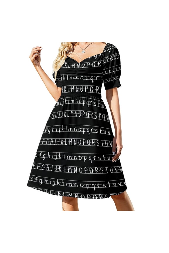 Alphabet Dress chic and elegant evening dress women's summer jumpsuit