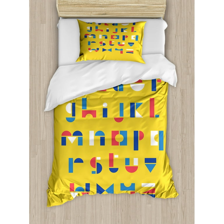 Alphabet bedding twin hotsell