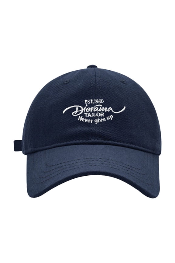 Alphabet Embroidered Baseball Cap Sports Casual Face Cap