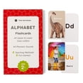 thumbnail image 1 of Think Tank Scholar Alphabet Flash Cards (ABC) for 2-4 Years - Learning Phonetic Sounds for Kids Speech Development - All Upper and Lowercase Letters - Preschool (Pre-K), Toddlers, Kindergarten, 1 of 7