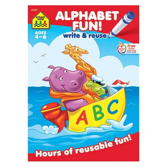 Alphabet Fun!: Hours of Reusable Fun! (Revised edition) (Paperback)
