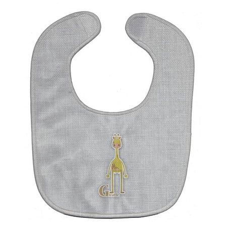 Alphabet G For Giraffe Baby Bib