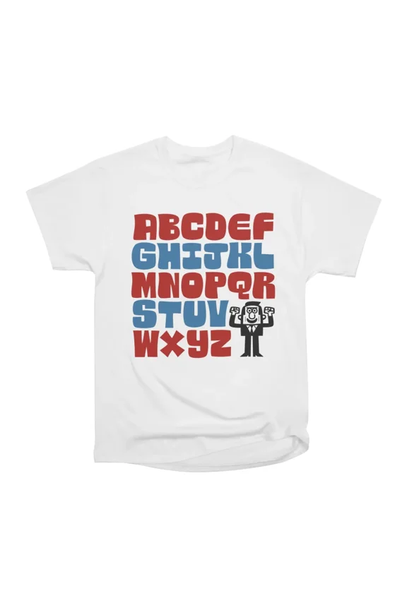Alphabet Guy T-Shirt Tee Gift For Him Merch For Her Apparel For Friend