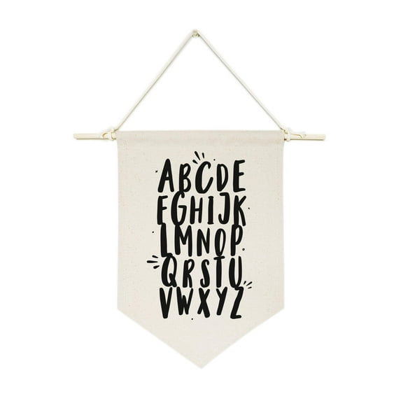 Alphabet Hanging Wall Banner
