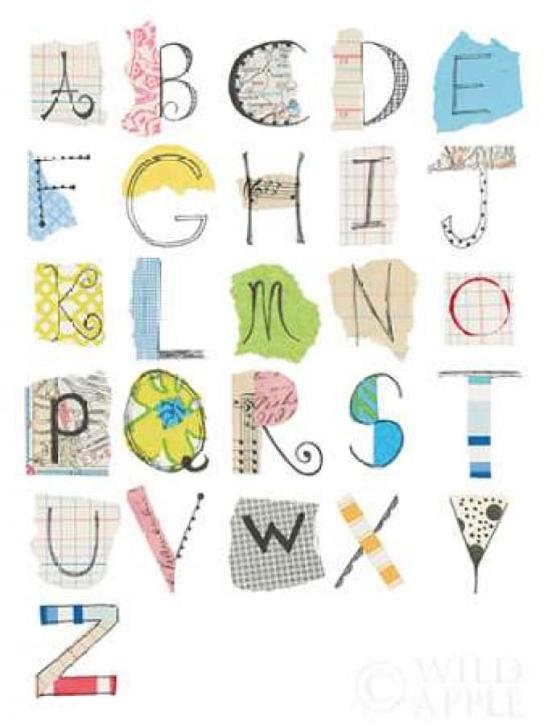 Alphabet I Canvas Art - Courtney Prahl (22 x 28)