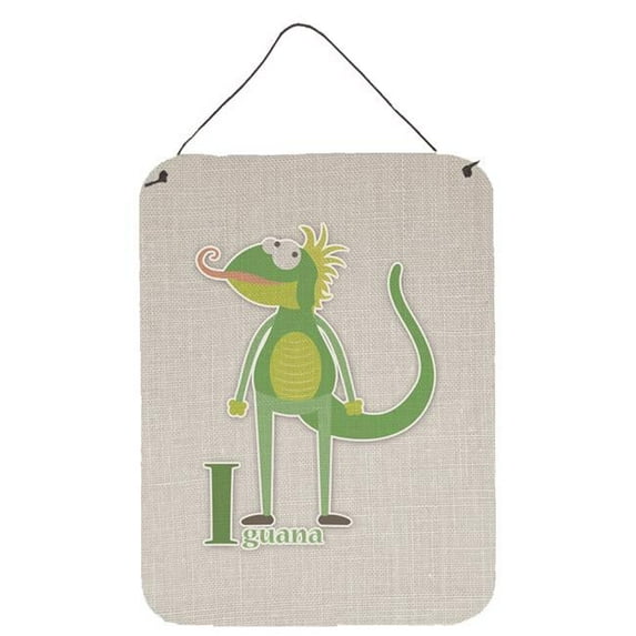 Alphabet I for Iguana Wall or Door Hanging Prints