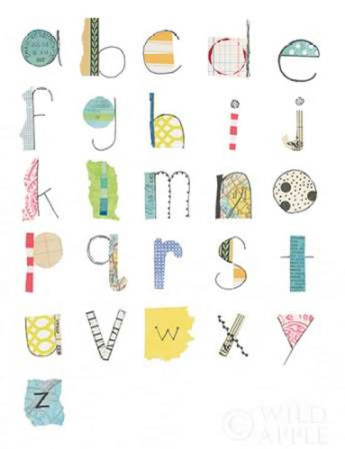 Alphabet II Canvas Art - Courtney Prahl (22 x 28)