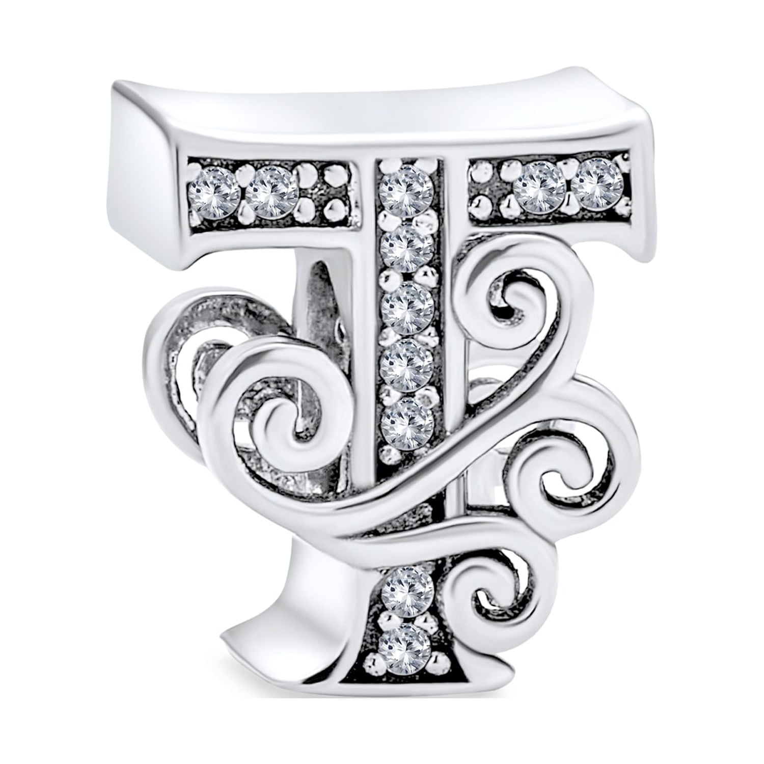 Alphabet Charms, 925 Sterling Silver Alphabet Beads, Initial letter Be –  UniqueBeadsNY