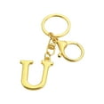 thumbnail image 1 of Alphabet Initial Letter Keychain in Metal Alloy - Personalizable Pendant for Keys, Bags and Wallets - Durable Everyday Accessory for a Unique Style - Ideal Gift Idea, 1 of 6