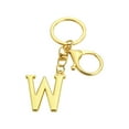 thumbnail image 1 of Alphabet Initial Letter Keychain in Metal Alloy - Personalizable Pendant for Keys, Bags and Wallets - Durable Everyday Accessory for a Unique Style - Ideal Gift Idea, 1 of 6