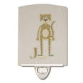thumbnail image 1 of Alphabet J for Jaguar Ceramic Night Light, 1 of 1