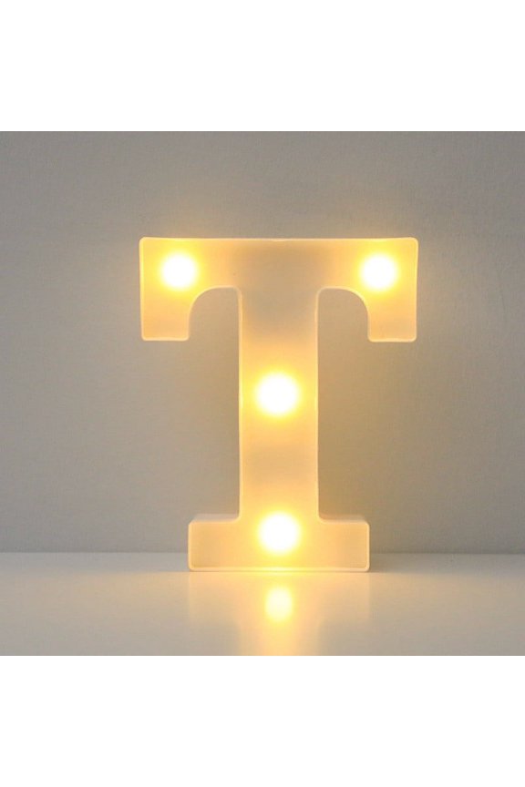 Alphabet LED Letter Lights Light Up White Plastic Letters Standing Hanging A-M &, Usupdd 2025 Alphabet LED Letter Lights Light