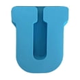 thumbnail image 1 of Alphabet Letter Cake Mold | Silicone English Letter Molds for Baking, Candle, Soap, Epoxy Resin Crafts, Flexible & Reusable | Blue, 1 Piece, Desktop Decoration, DIY Projects, 1 of 2