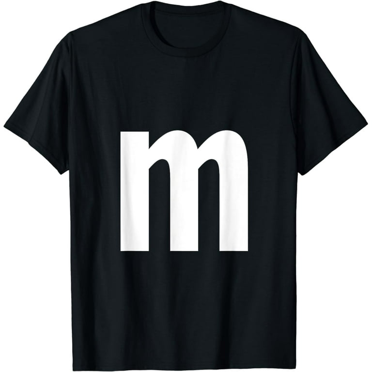 Alphabet M (Lower Case Letter M) Shirt Alphabet M (Lower Case Letter M) Shirt