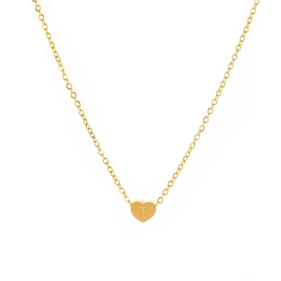 Alphabet Letter Pendant Necklace Fashion Jewelry for Women Daily Wear Personalized Style Accessory