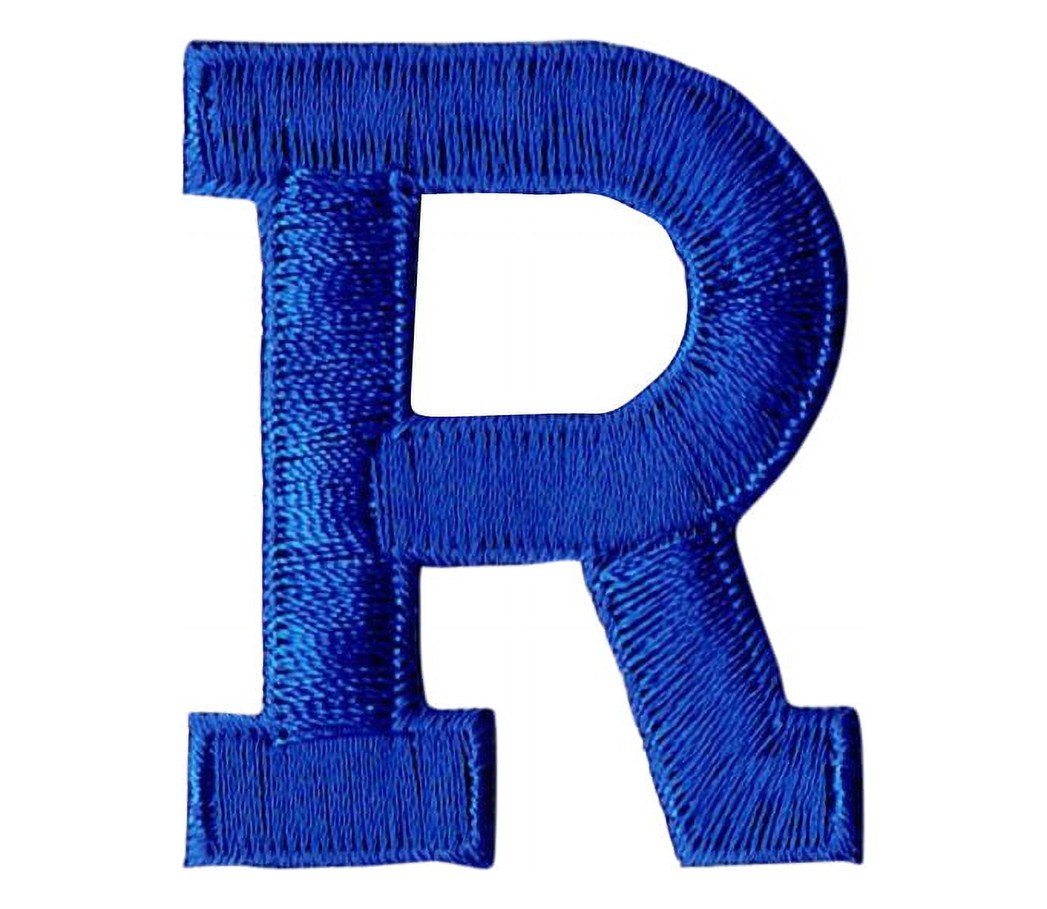 Alphabet Letter - R - Color Royal Blue - 2