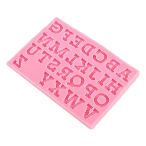 Alphabet Letter Shaped Silicone Mold DIY Cake Decorating Baking Mold for Making Chocolate Fondant Cupcake Mold Nonstik