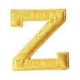 thumbnail image 1 of Alphabet Letter - Z - Color Yellow - 2" Block Style - Iron On Embroidered Applique Patch, 1 of 1