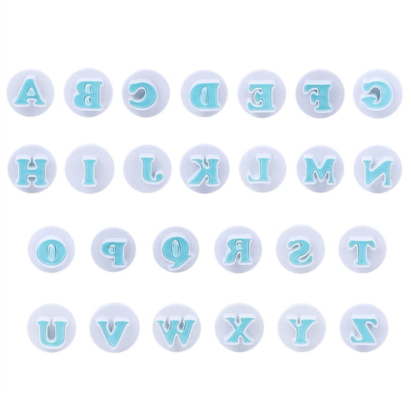 Alphabet Letters Biscuit Cookies Cutters Molds Bakery Decorating Tool (Capital Letters)
