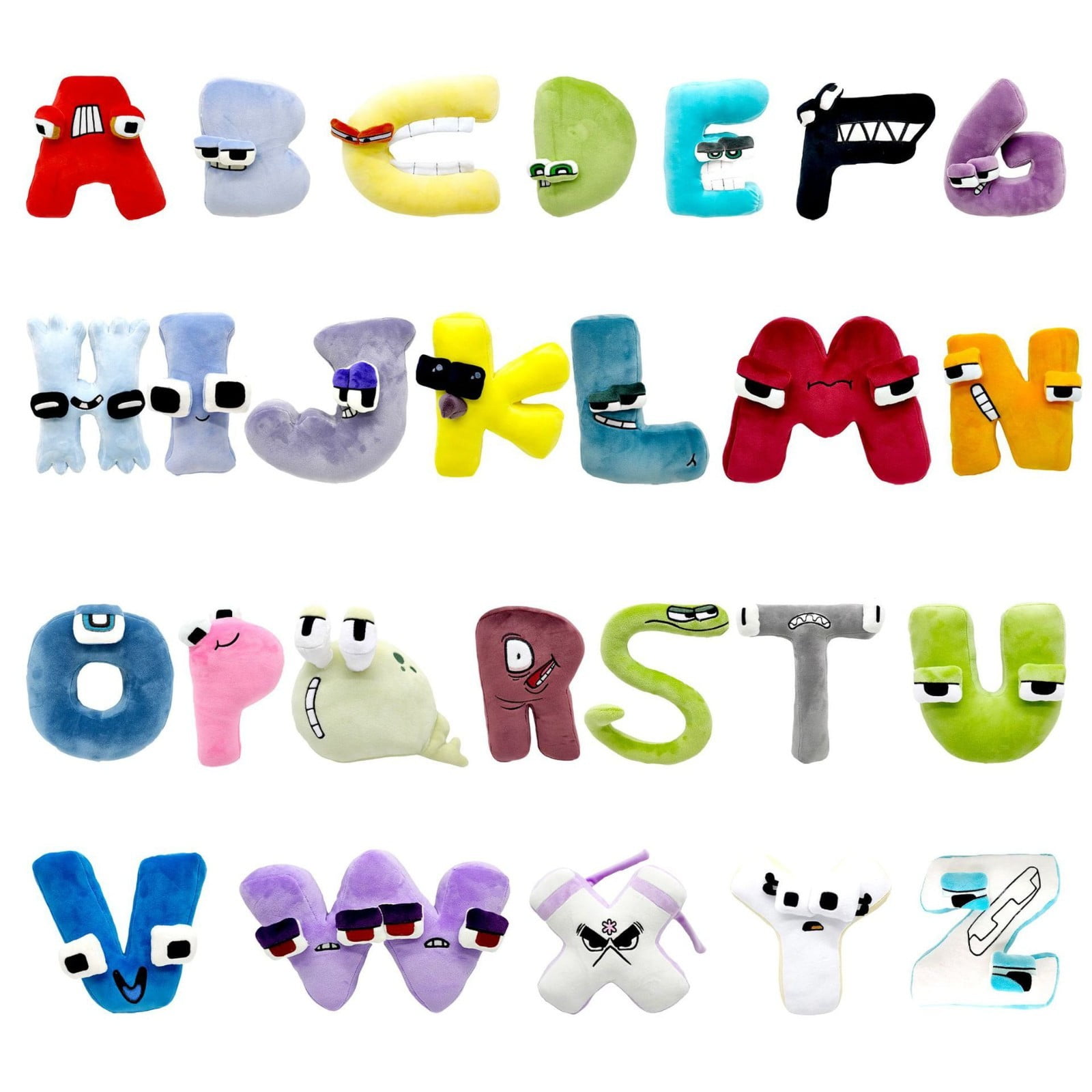 Alphabet Lore,Alphabet Toys,Alphabet Lore Plush,Alphabet Lore Stuffed