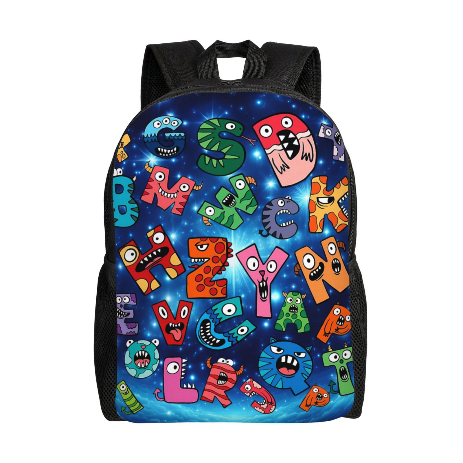 Alphabet Lore Backpack Cartoon school Bag Travel Bag Portable Large