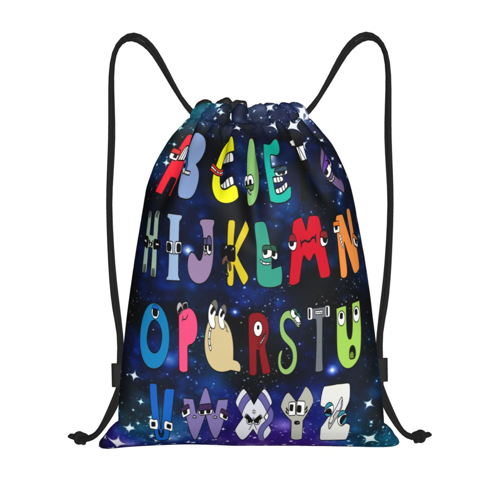 Alphabet Lore Drawstring Bag Gym Bag Sports Backpack Sack Sackpack ...