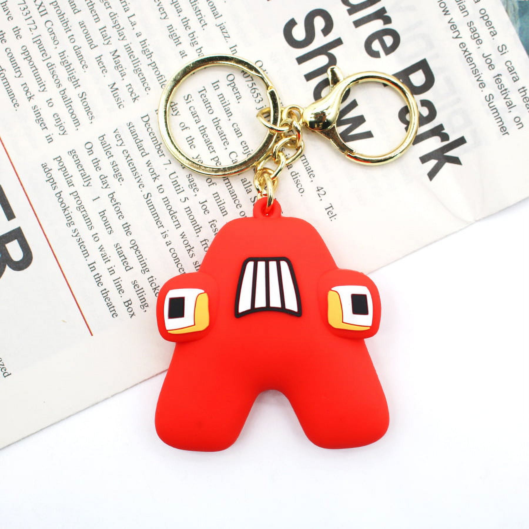 Alphabet Lore Keychain Figure Toys for Boy Girl Gifts 