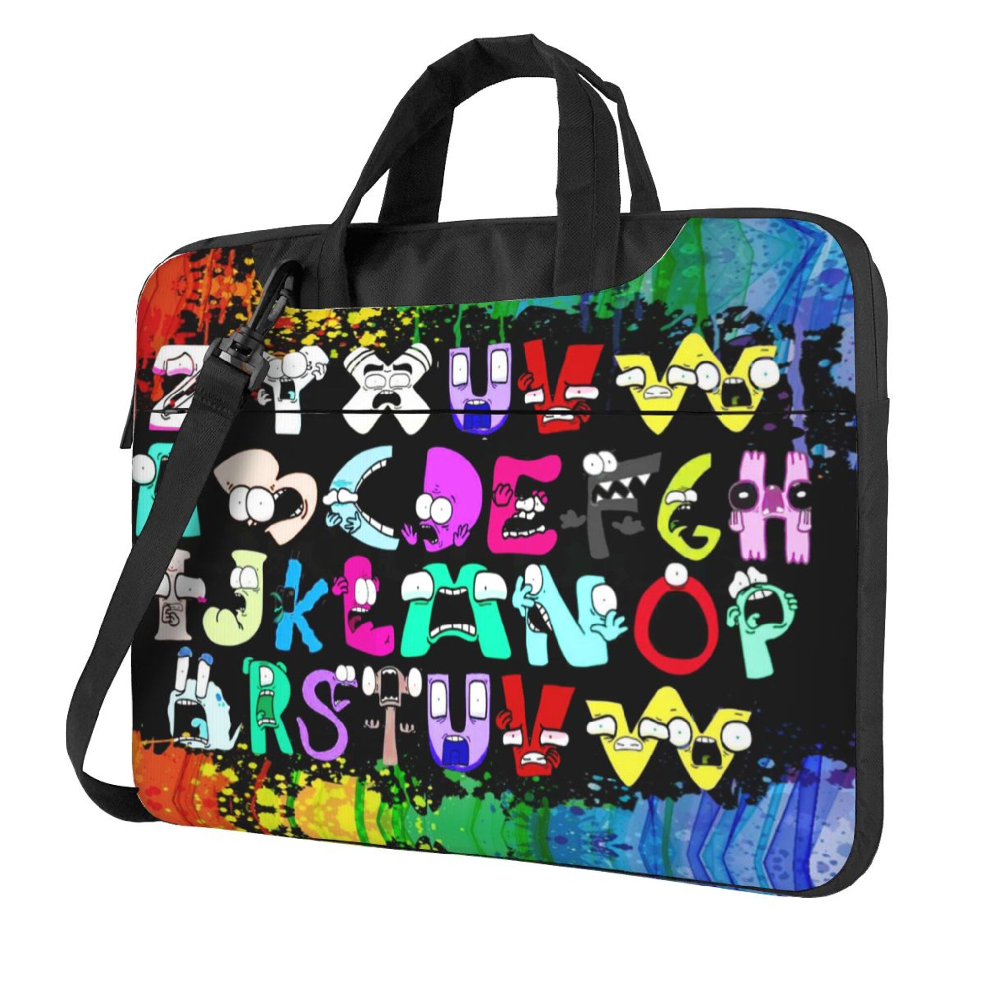 Alphabet Lore Laptop Bag Laptop Case Computer Notebook Briefcase