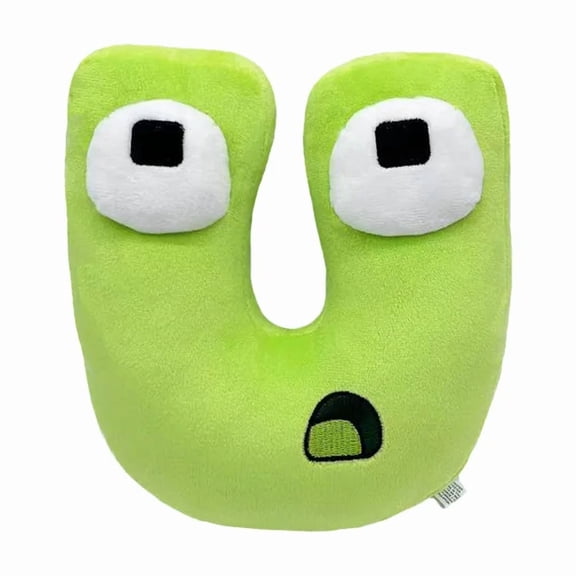 Alphabet Lore Plush Toys Anime Doll Kawaii 26 English Letters Stuffed Toys Kids Enlightenment Montessori Plush Toy Doll Gifts