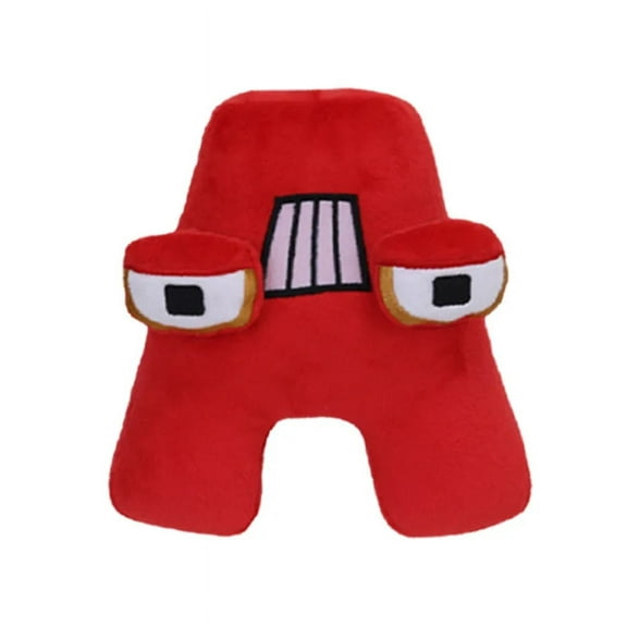 Alphabet Lore Plush Toys Anime Doll Kawaii 26 English Letters Stuffed Toys Kids Enlightenment Montessori Plush Toy Doll Gifts