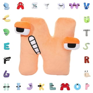 YFMHA Alphabet Lore Plushies Doll Soft Alphabet Lore Stuffed Dolls  Educational Letter Toys for Kids (A) 