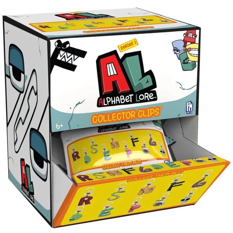 Alphabet Lore Series 1 Collector Clips Mystery Box (24 packs