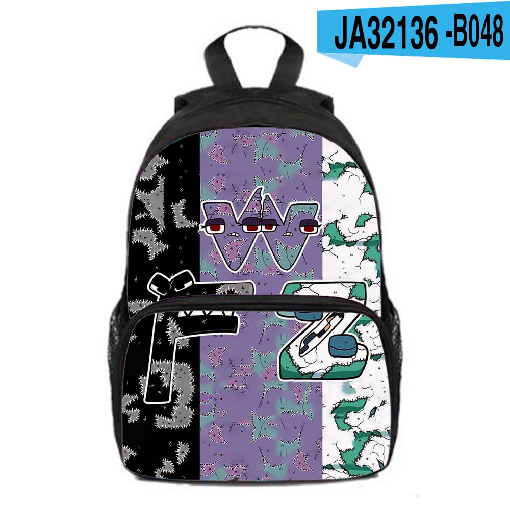 Alphabet Lore letter legend backpack backpack elementary school student