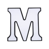 Alphabet M Shaped LED Lights Warm and Romantic Atmosphere Letters Lamp