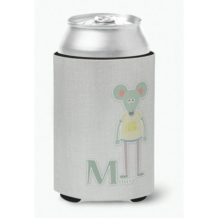 Alphabet M for Mouse Can or Bottle Hugger