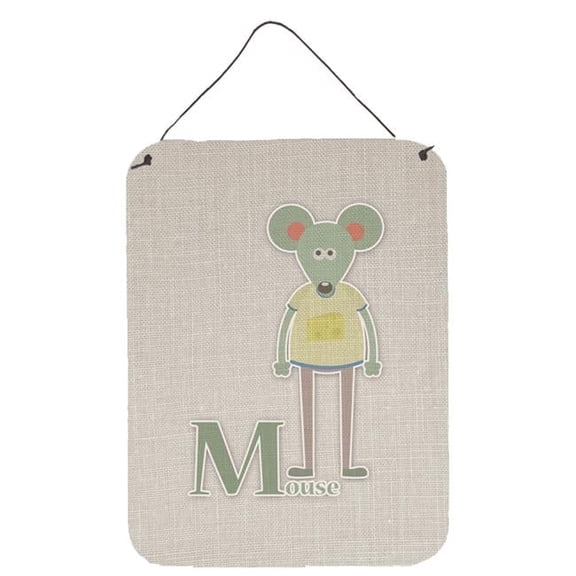 Alphabet M for Mouse Wall or Door Hanging Prints