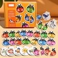 thumbnail image 1 of Alphabet Matching Puzzle Set, Educational Letter Cards, Early Learning Tool, Preschool Kindergarten Learning, Interactive Letter Game, Child Education Cards, 1 of 8