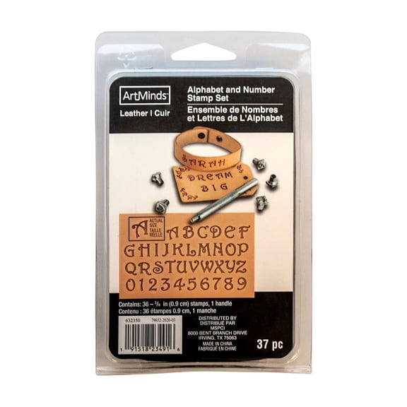 ArtMinds Alphabet & Number Stamp Set