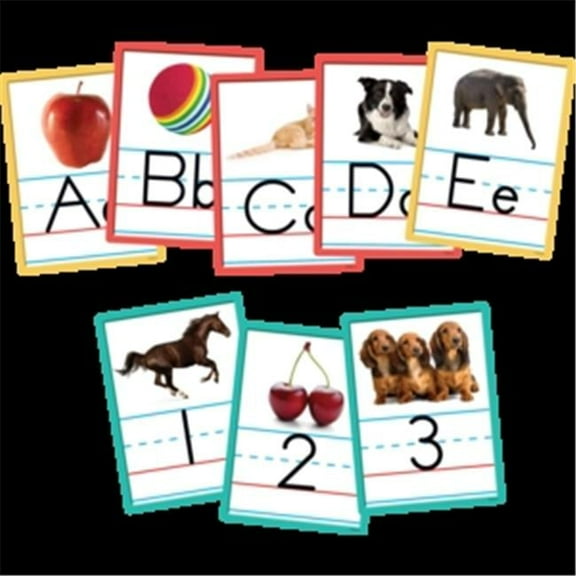 Alphabet & Numbers Accents Chart - Pack of 3