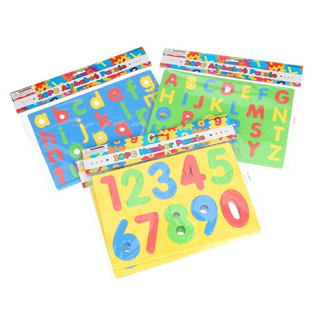 Alphabet & Numbers Foam Puzzle By Ddi By Gov Puzzles