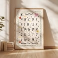 Alphabet Nursery Wall Art Print, Colorful Room Decor - Walmart.com