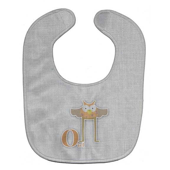 Alphabet O For Owl Baby Bib