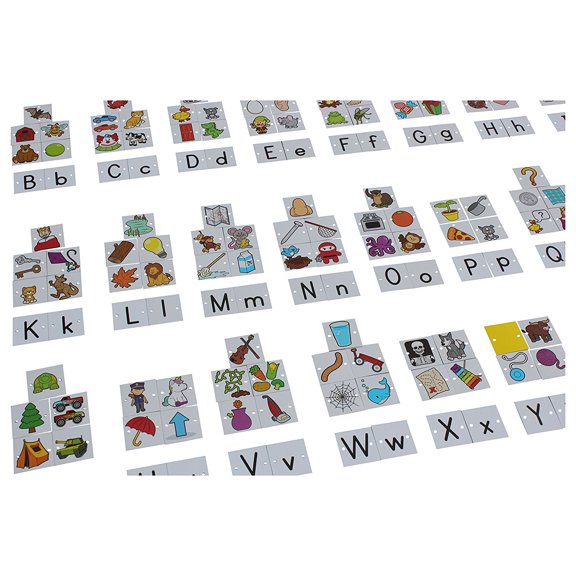 Alphabet Object Tiles - Sorting for Pocket Charts - Language Teacher