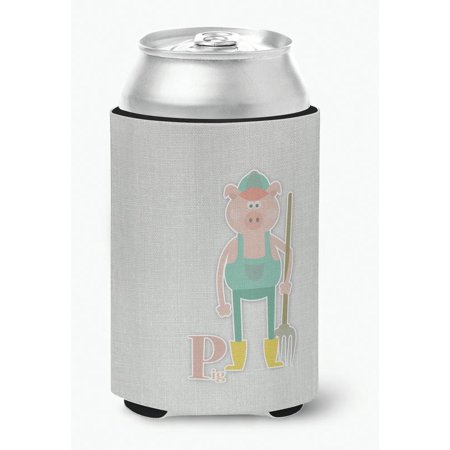 Alphabet P for Pig Can or Bottle Hugger