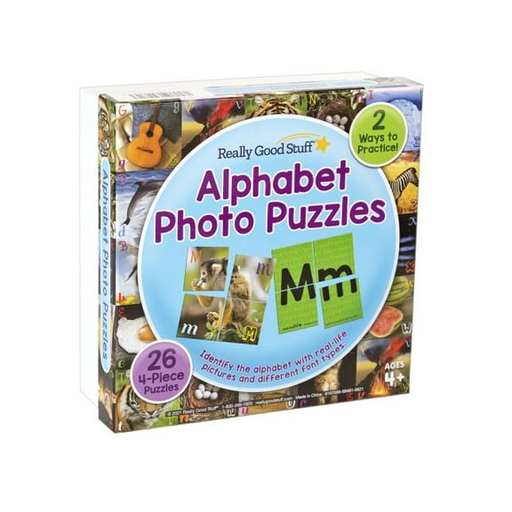 Alphabet Photo Puzzles