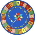 thumbnail image 1 of Alphabet Pinwheel Round Rug  Multi Color - 7 ft. 7 in., 1 of 1