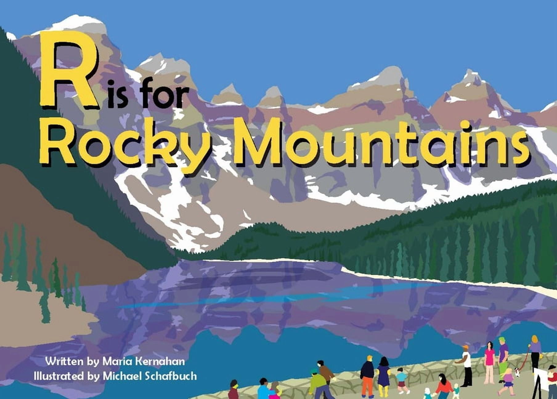 Alphabet Rky Alphabet Places R Is for Rocky Mountains, (Board Book) - Walmart.com